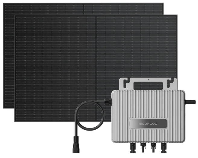 EcoFlow STREAM 2 x 400 W plug-in solar kit