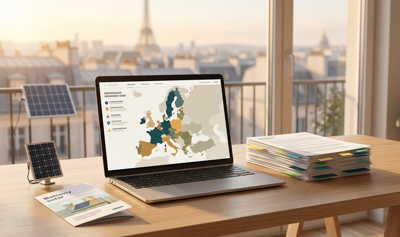Balcony / Plug‑In Solar Regulations Across Europe: What You Need to Know